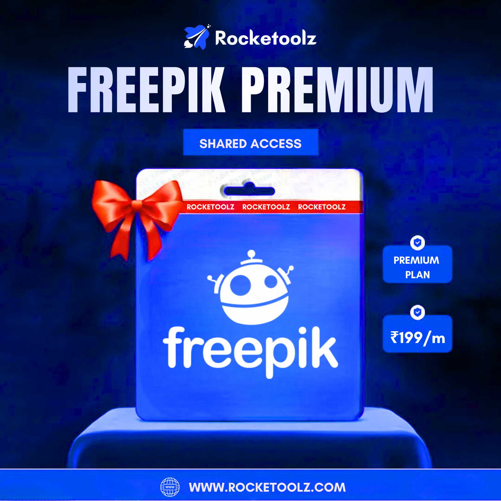 Freepik Premium Plan – 1 Month Access