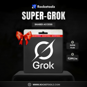Grok AI SuperGrok Plan – Shared Access (via Rocketoolz)