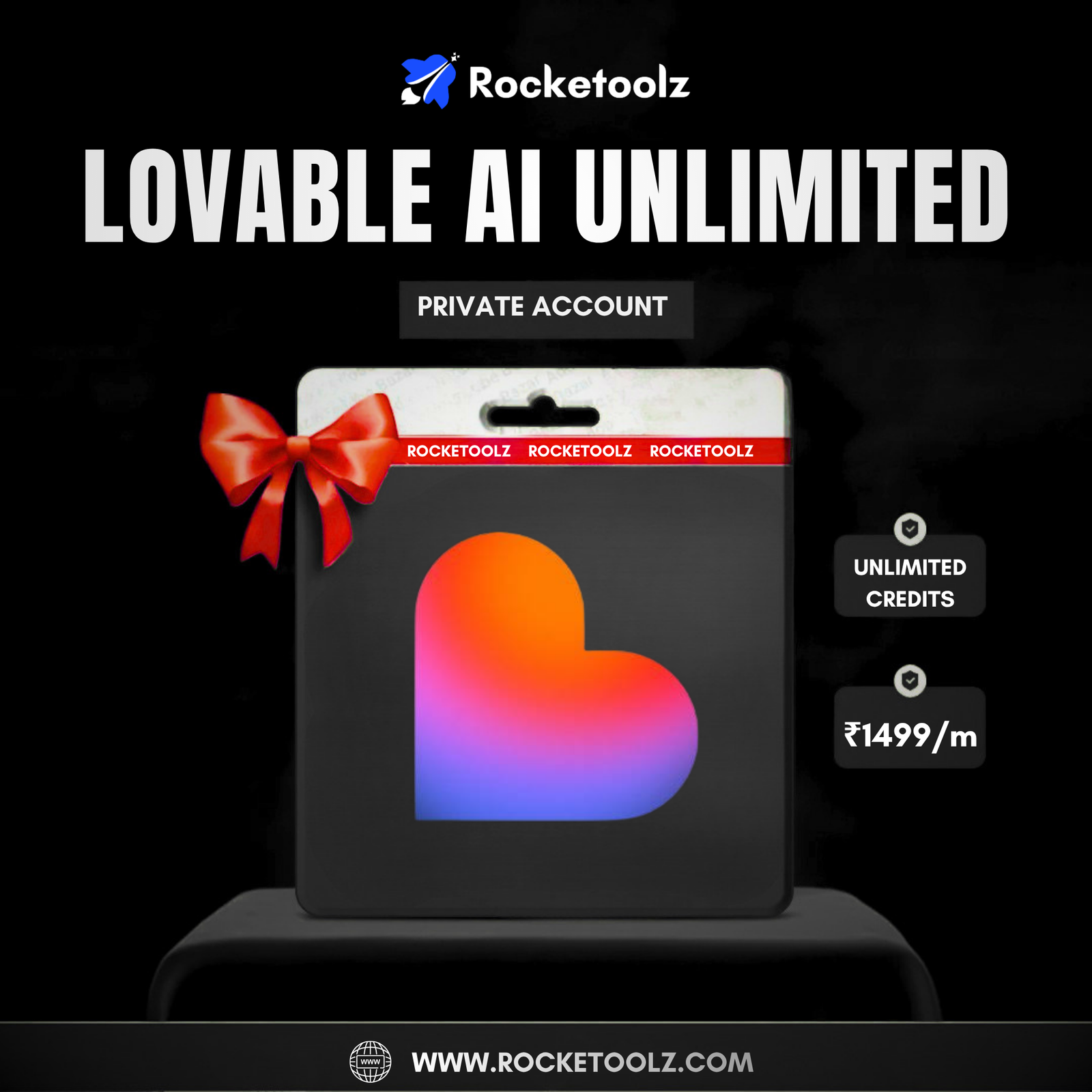 Membership Plans 5 Lovable.dev Unlimited Credits — Private Account Access